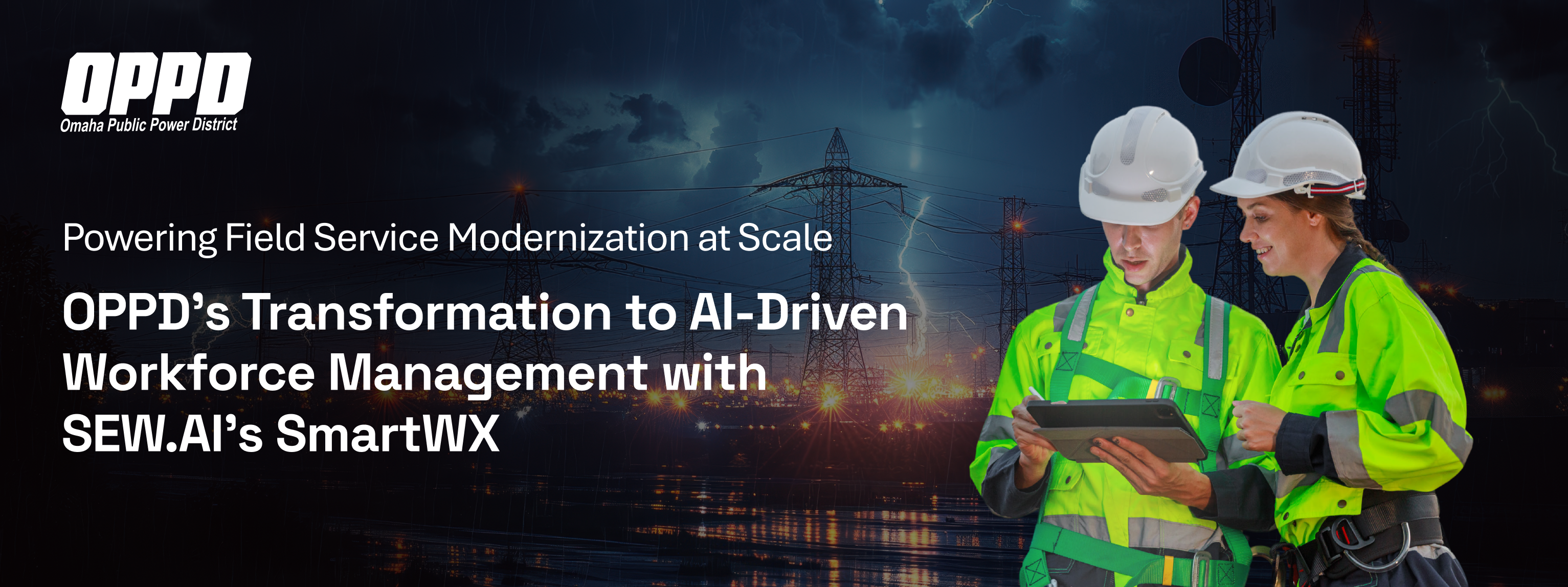 Powering Field Modernization at Scale: OPPD's Transformation to AI-Driven Workforce Management with SEW.AI's SmartWX